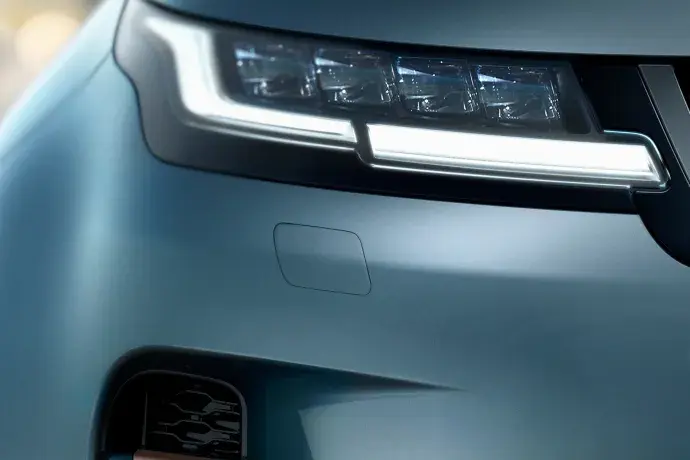 Frontansicht Range Rover