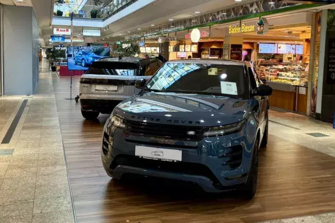Frontansicht Range Rover